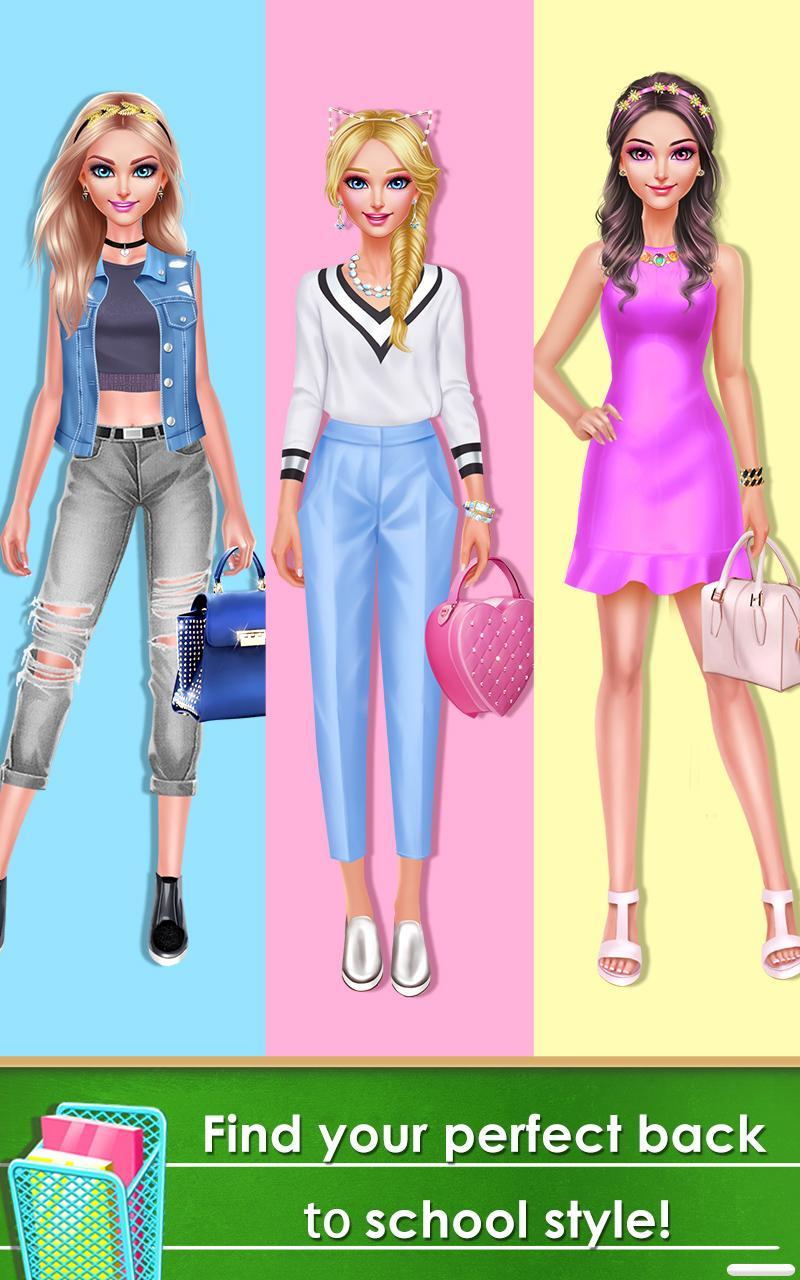 Fashion Daily - Back to School Game Screenshot