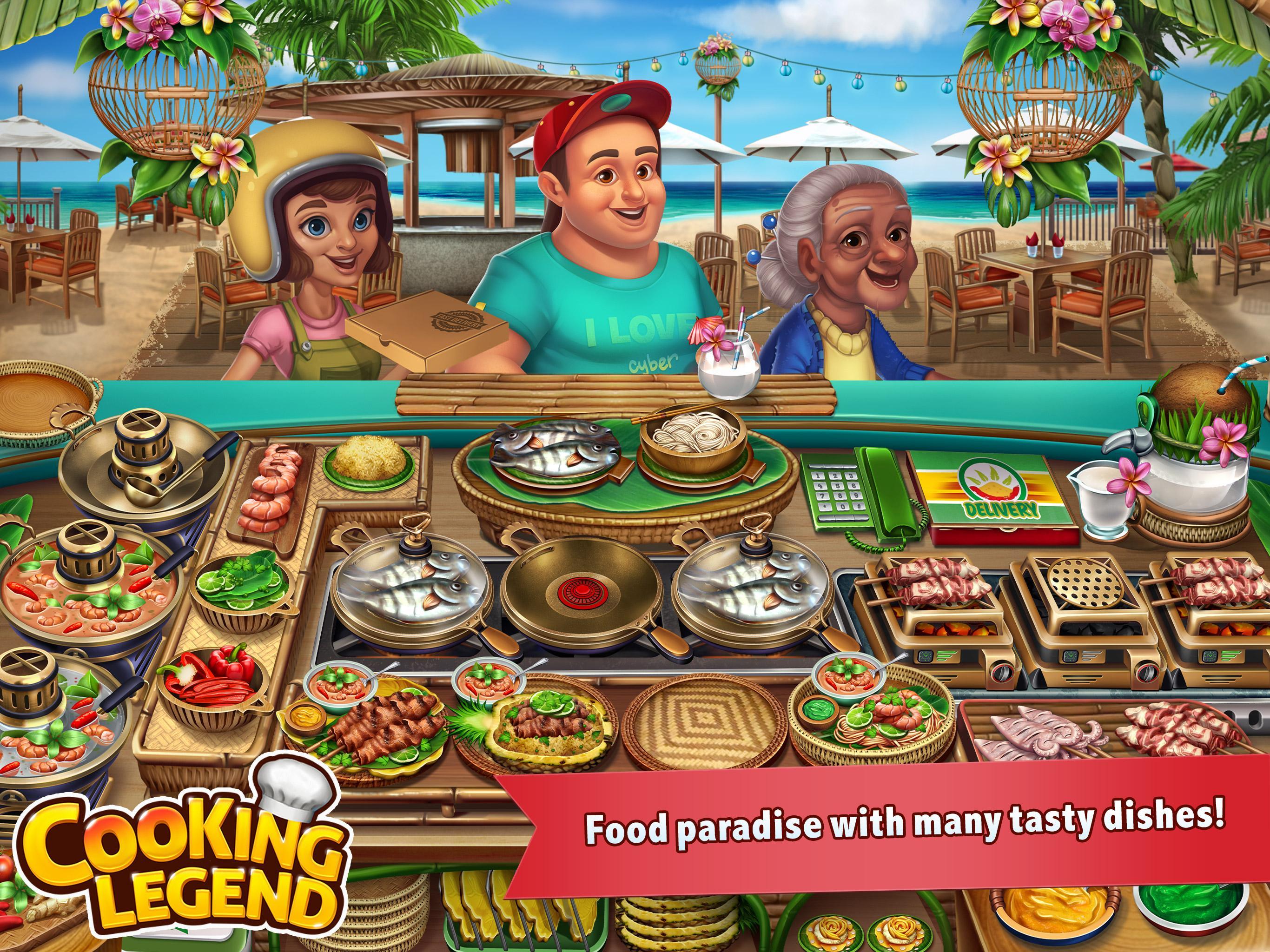 Cooking Legend Fun Restaurant Game Screenshot