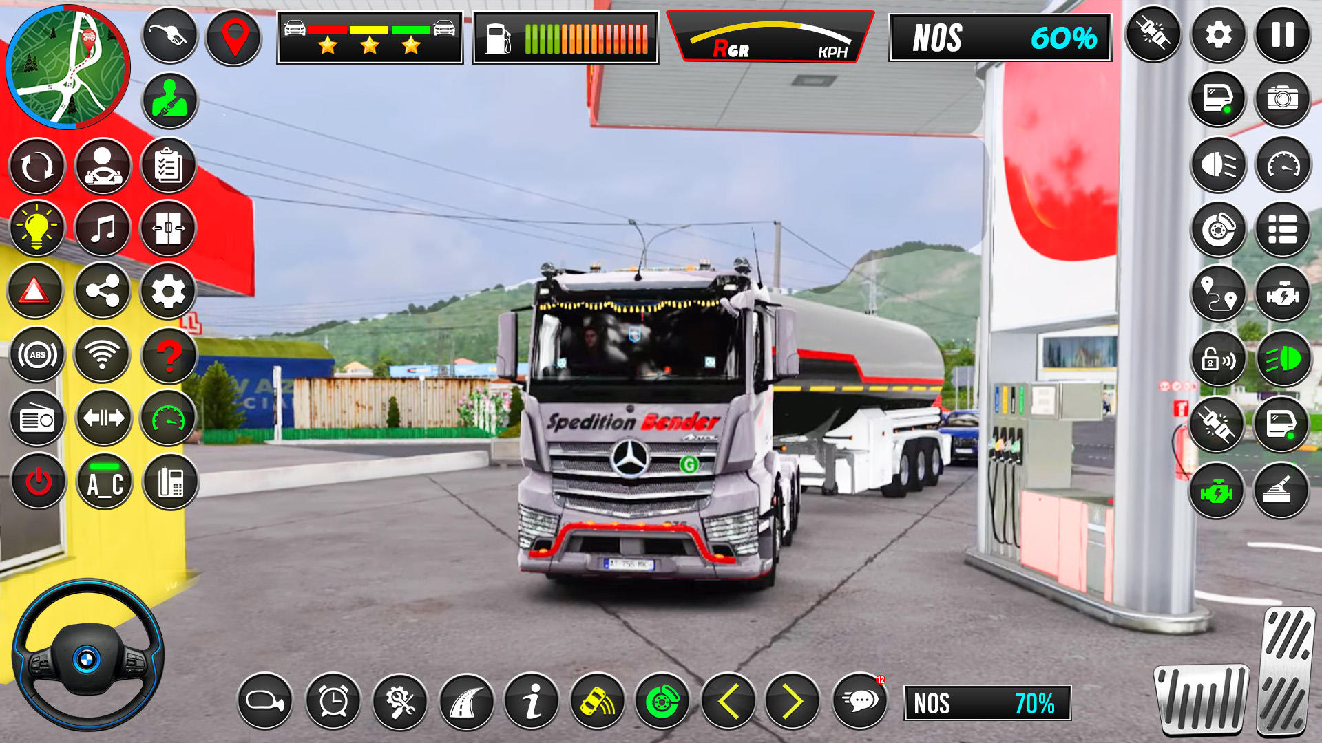 Oil Tanker Truck Driving 2023 Game Screenshot