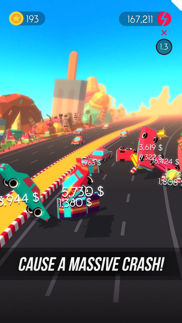 Screenshot of Candy Crash Derby