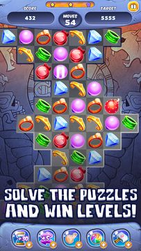Ancient Jewels Match 3 遊戲截圖