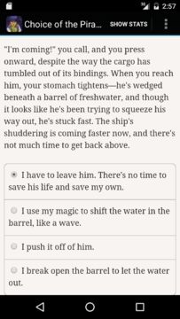 Choice of the Pirate Game Screenshot