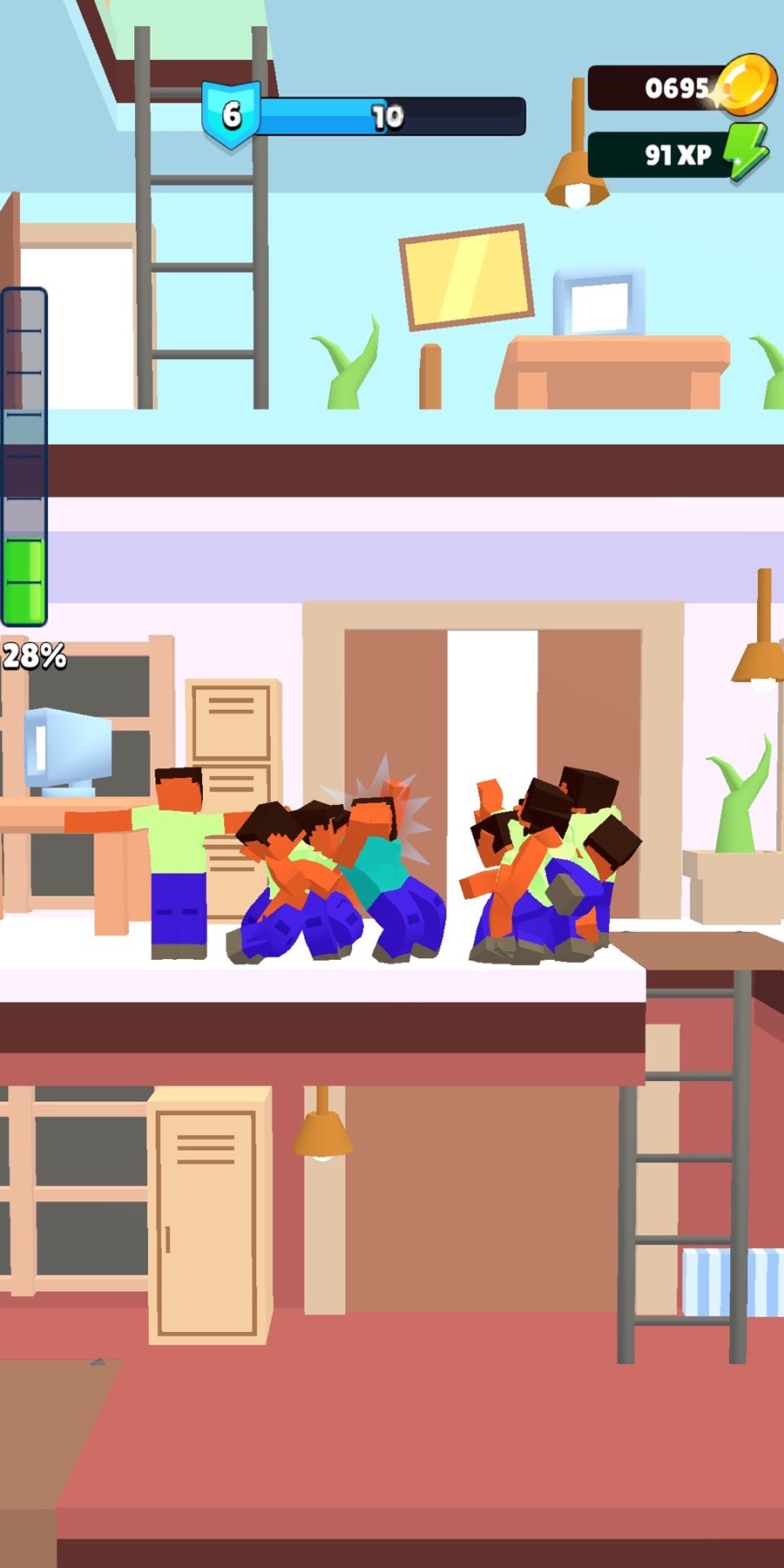 Ragdoll Assault 3D Game Screenshot