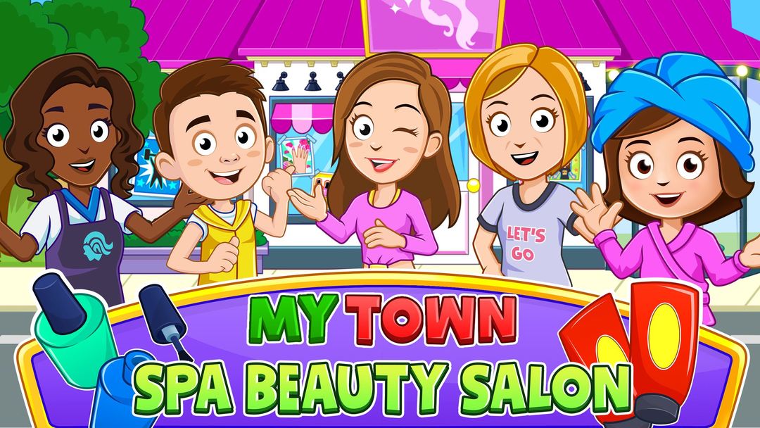 Screenshot of My Town: Beauty and Spa game