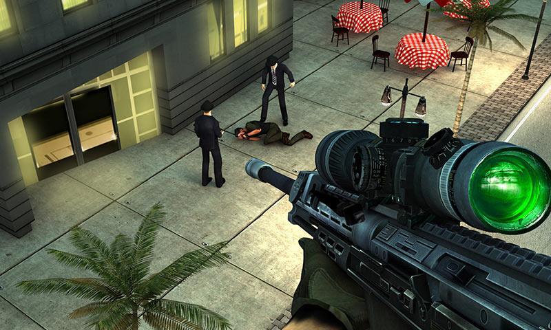 Grand Miami Sniper Gang 3D Game Screenshot