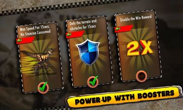 Dinosaur Race 3D Game Screenshot