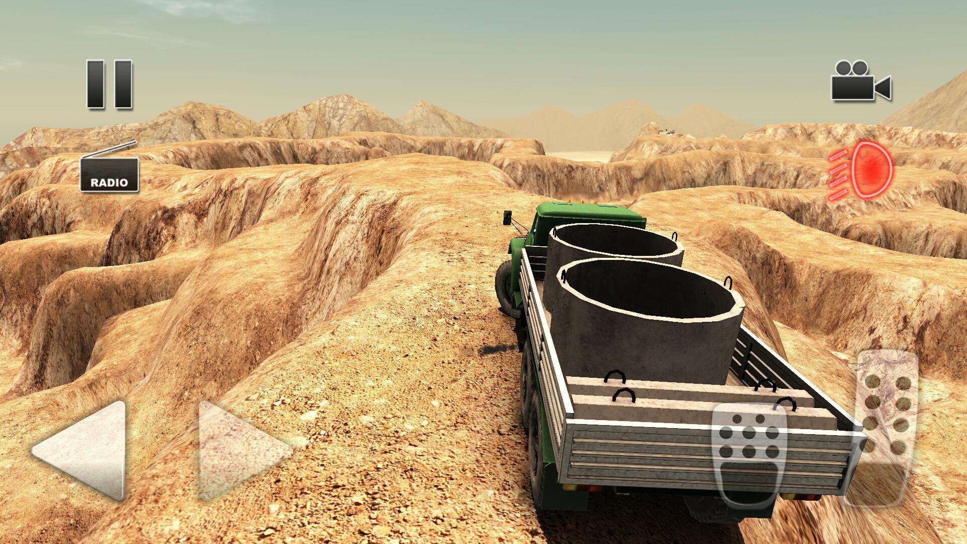 Truck Driver Crazy Road 2 Game Screenshot