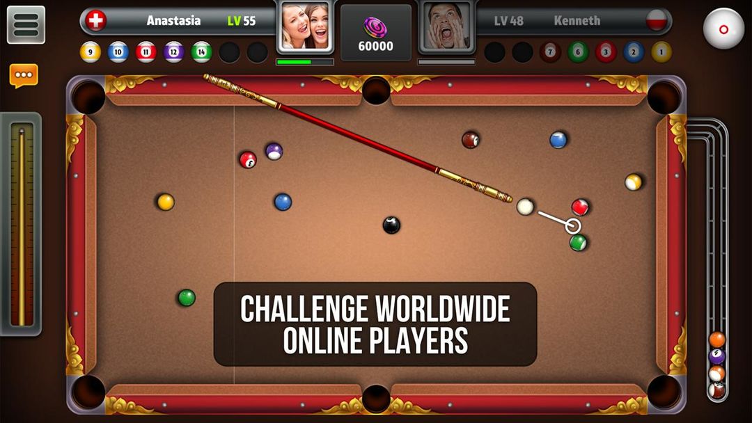 Screenshot of Pool Ball Master