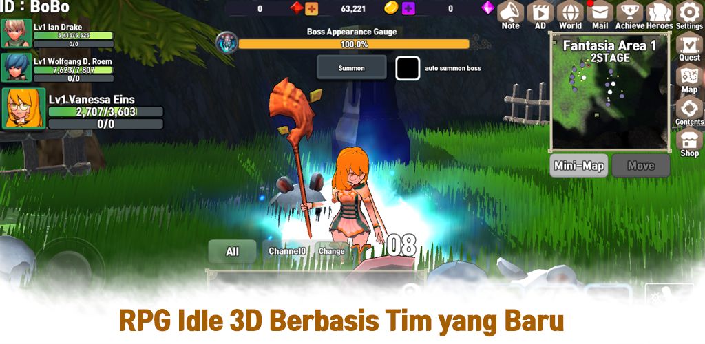 Brave Arena screenshot game