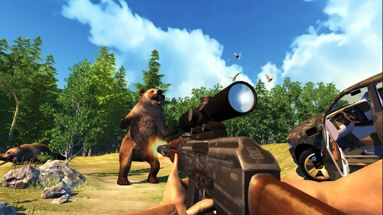 Hunting Simulator 4x4 Game Screenshot