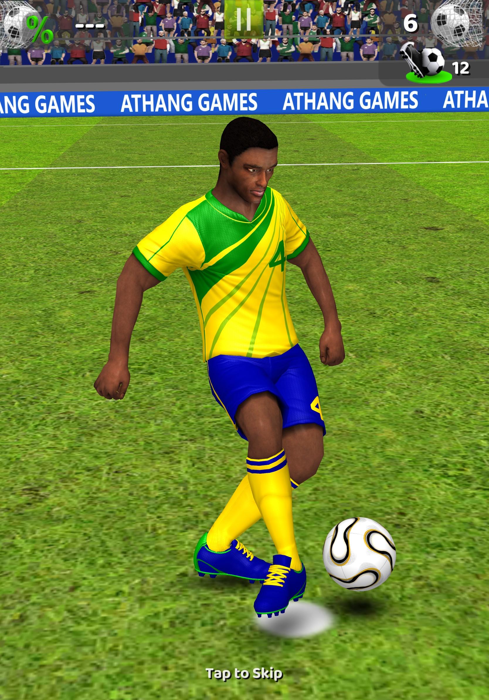 Screenshot of Soccer Game On