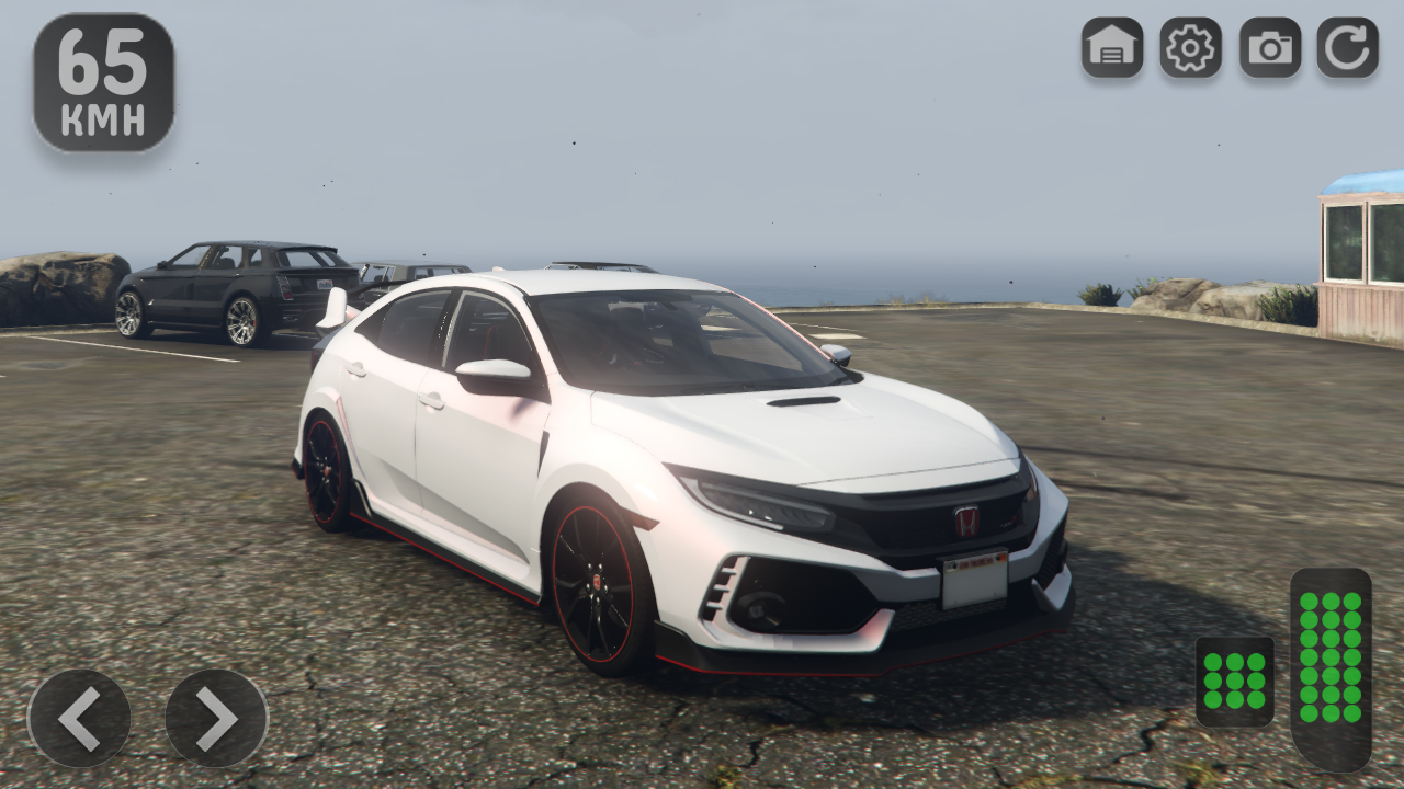 Furious Racer: Honda Civic JDM 게임 스크린 샷