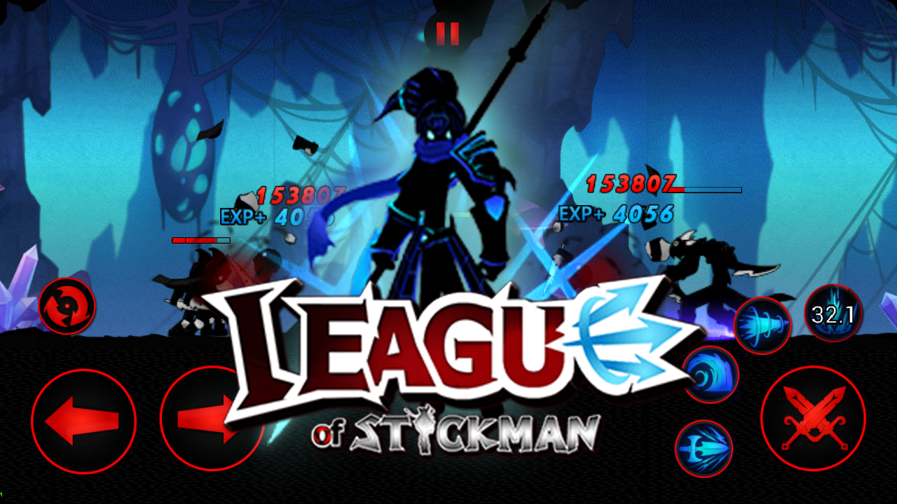 Screenshot of League of Stickman Free- Shado