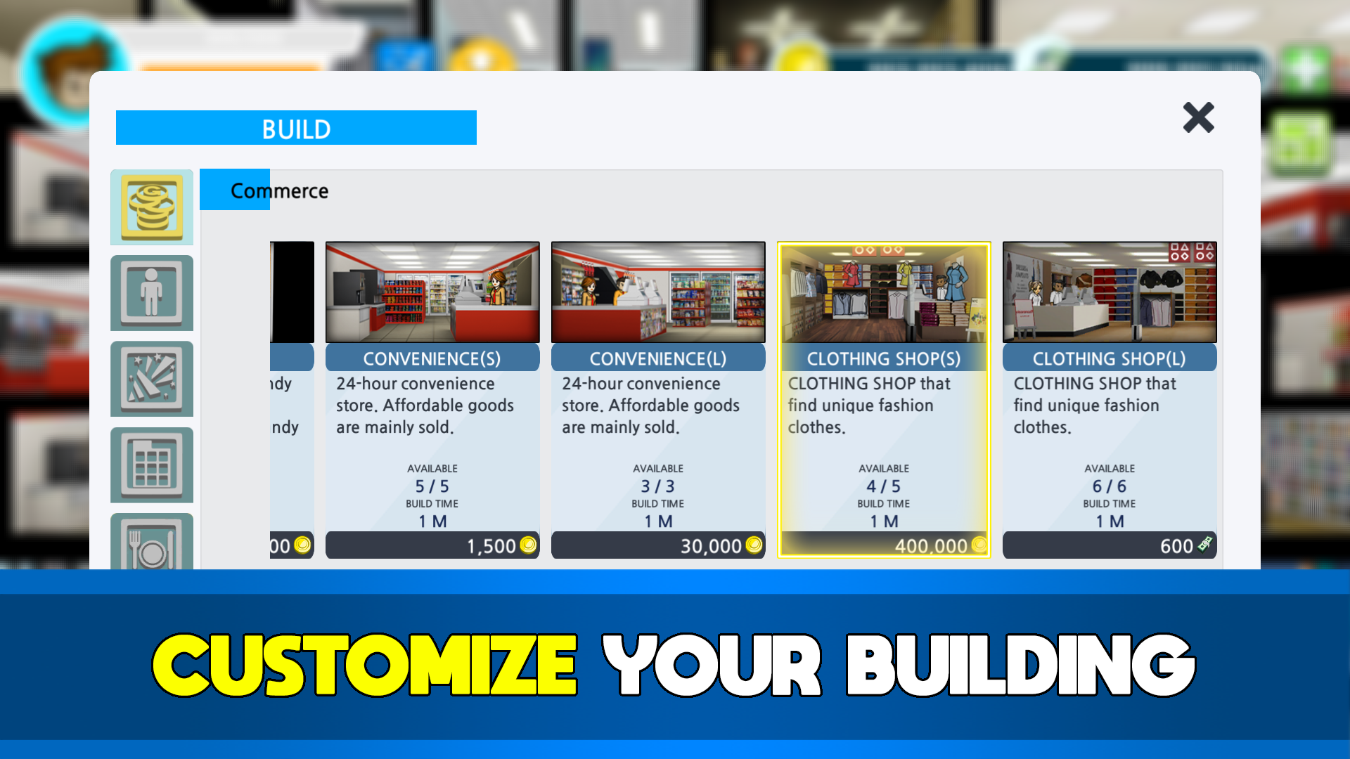 Screenshot of Building Fever