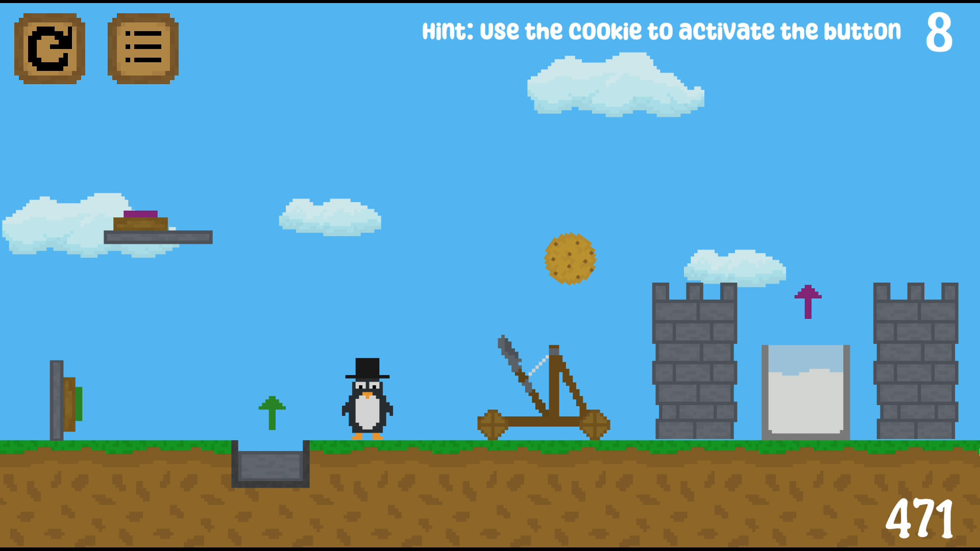 Mr. Mookie and the Runaway Cookie ゲームのスクリーンショット
