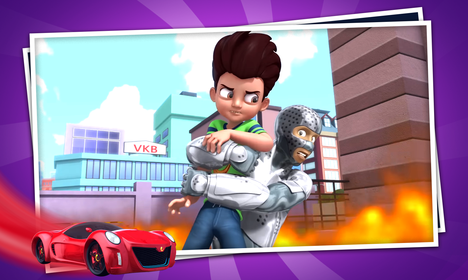 Скриншот игры Kicko & Super Speedo Fighter
