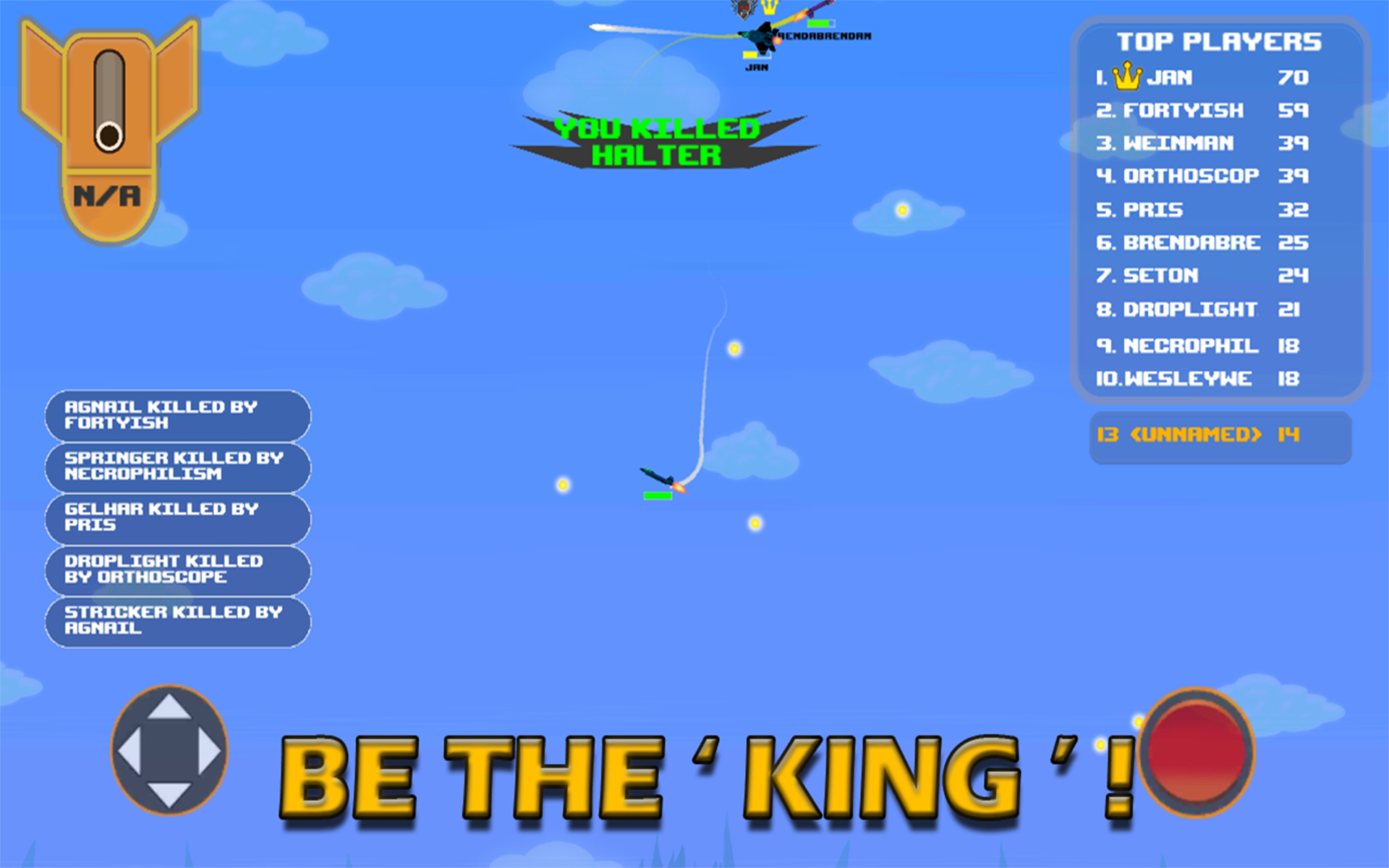 planes.io : free your wings Game Screenshot