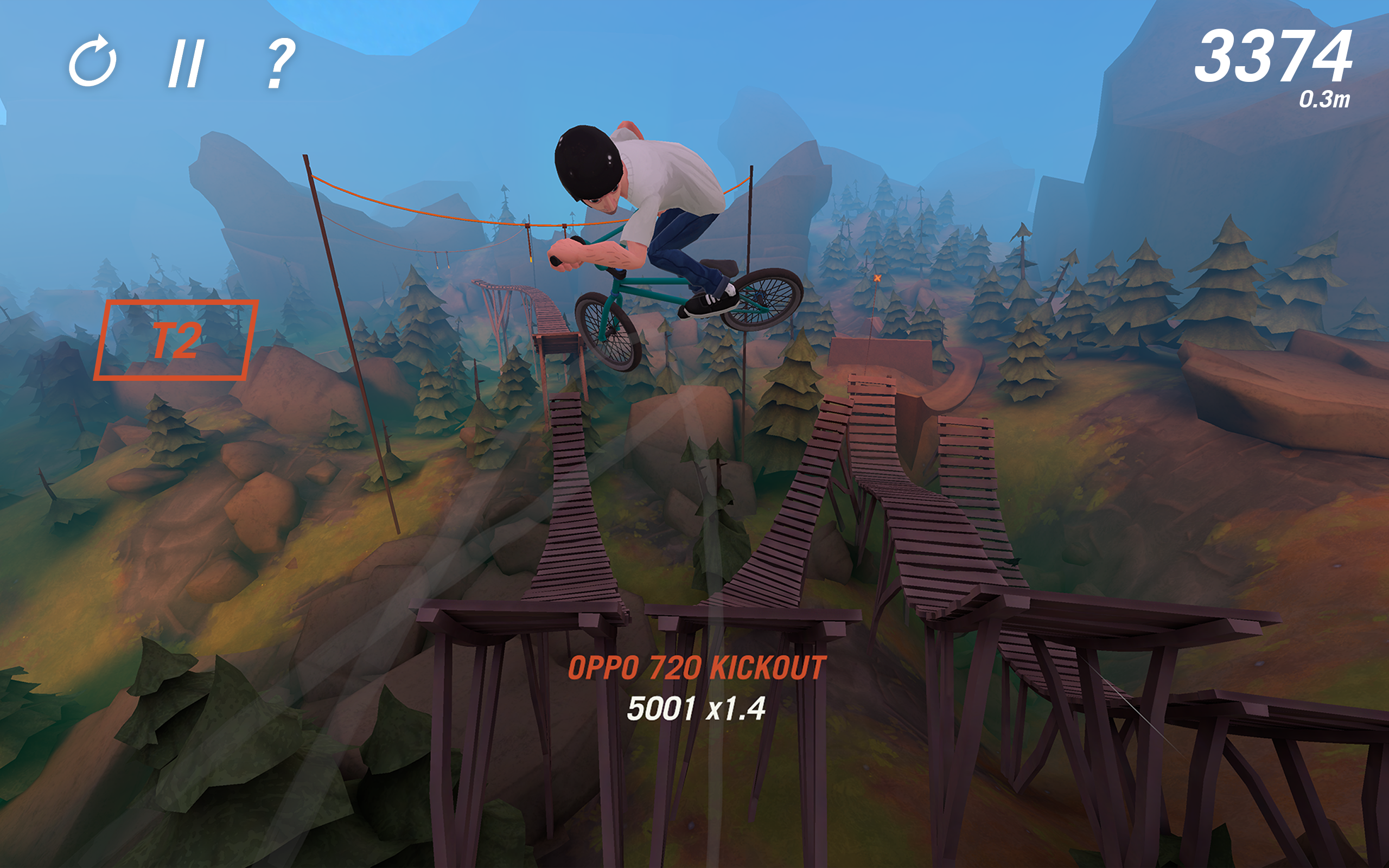 Cuplikan Layar Game Trail Boss BMX