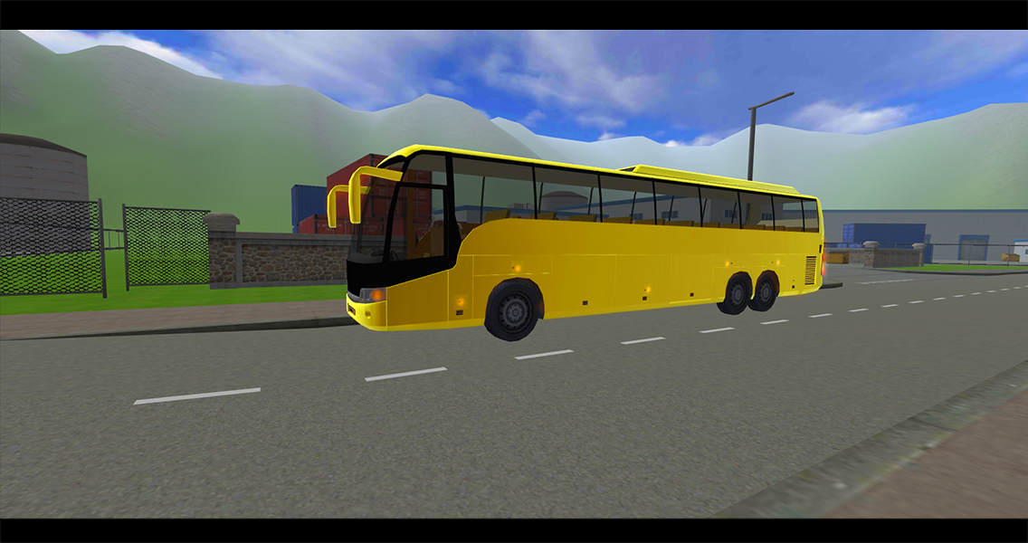 Schoolbus Parking 3D Simulator Game Screenshot