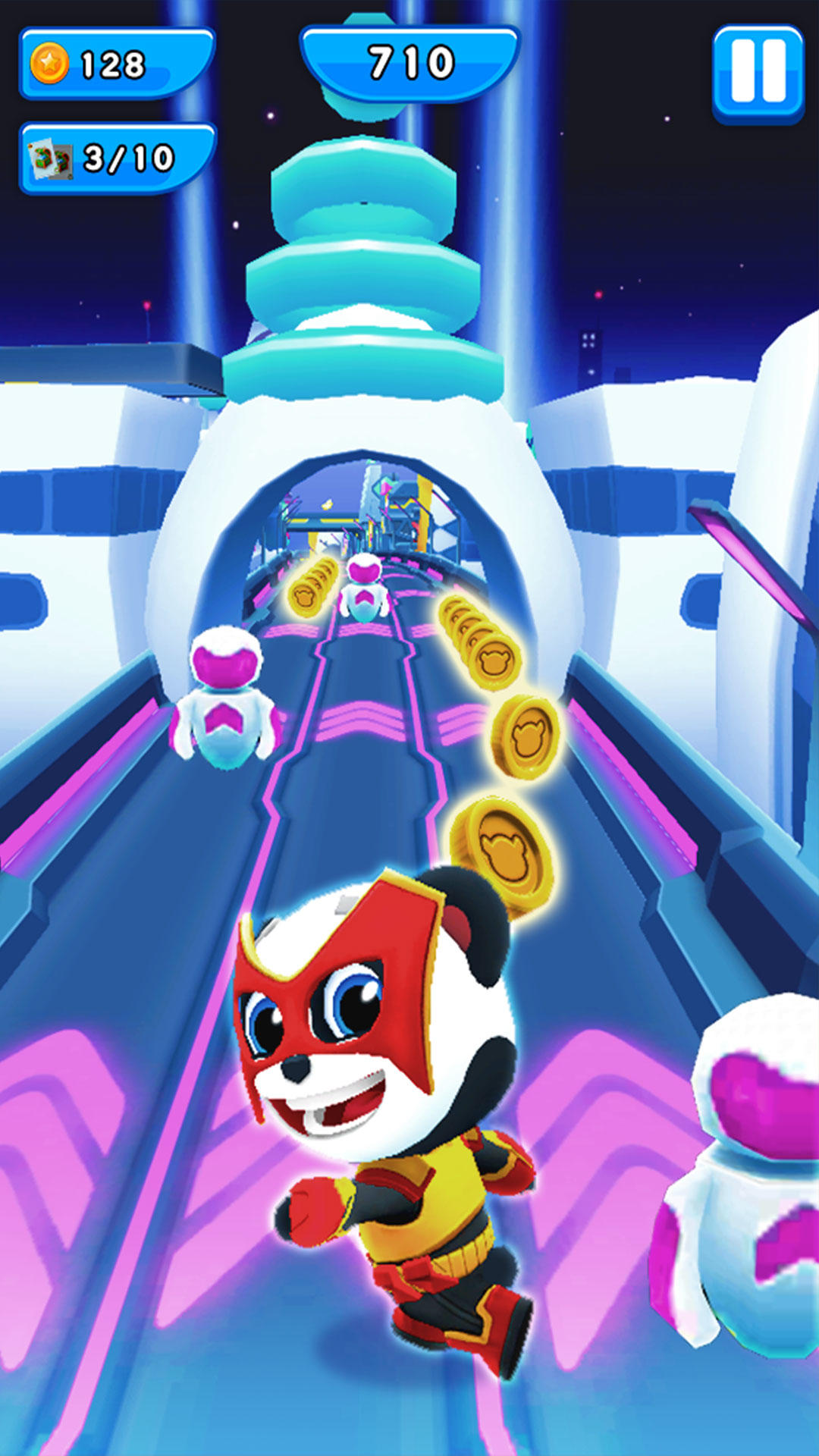 Panda Panda Runner Game Game Screenshot