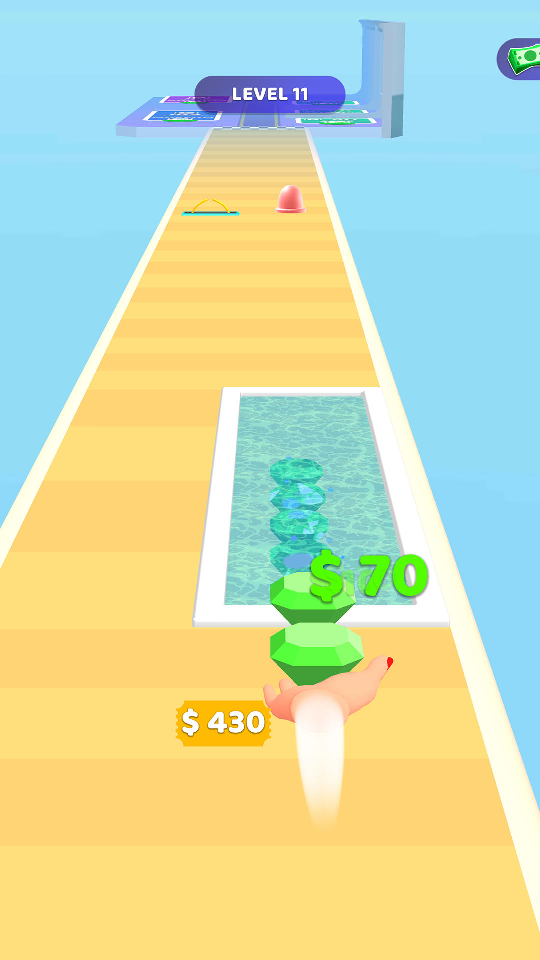 Gem Stack Game Screenshot