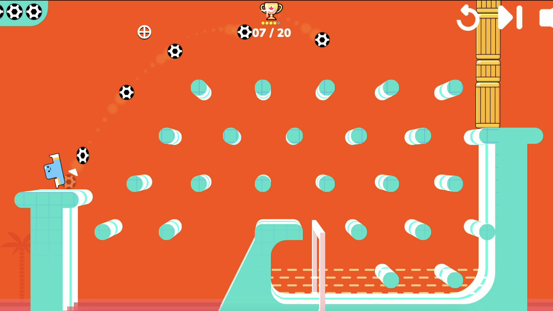 Blumgi Soccer screenshot game