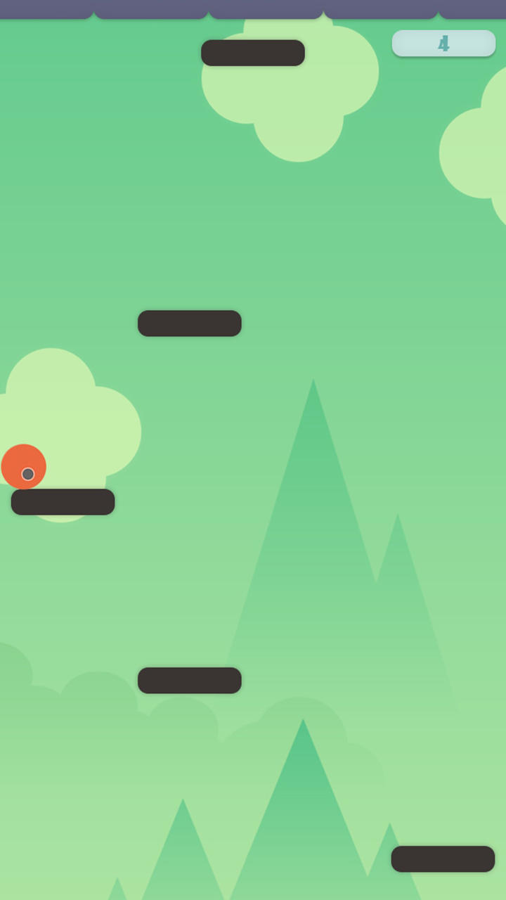 小球向下100层 Game Screenshot