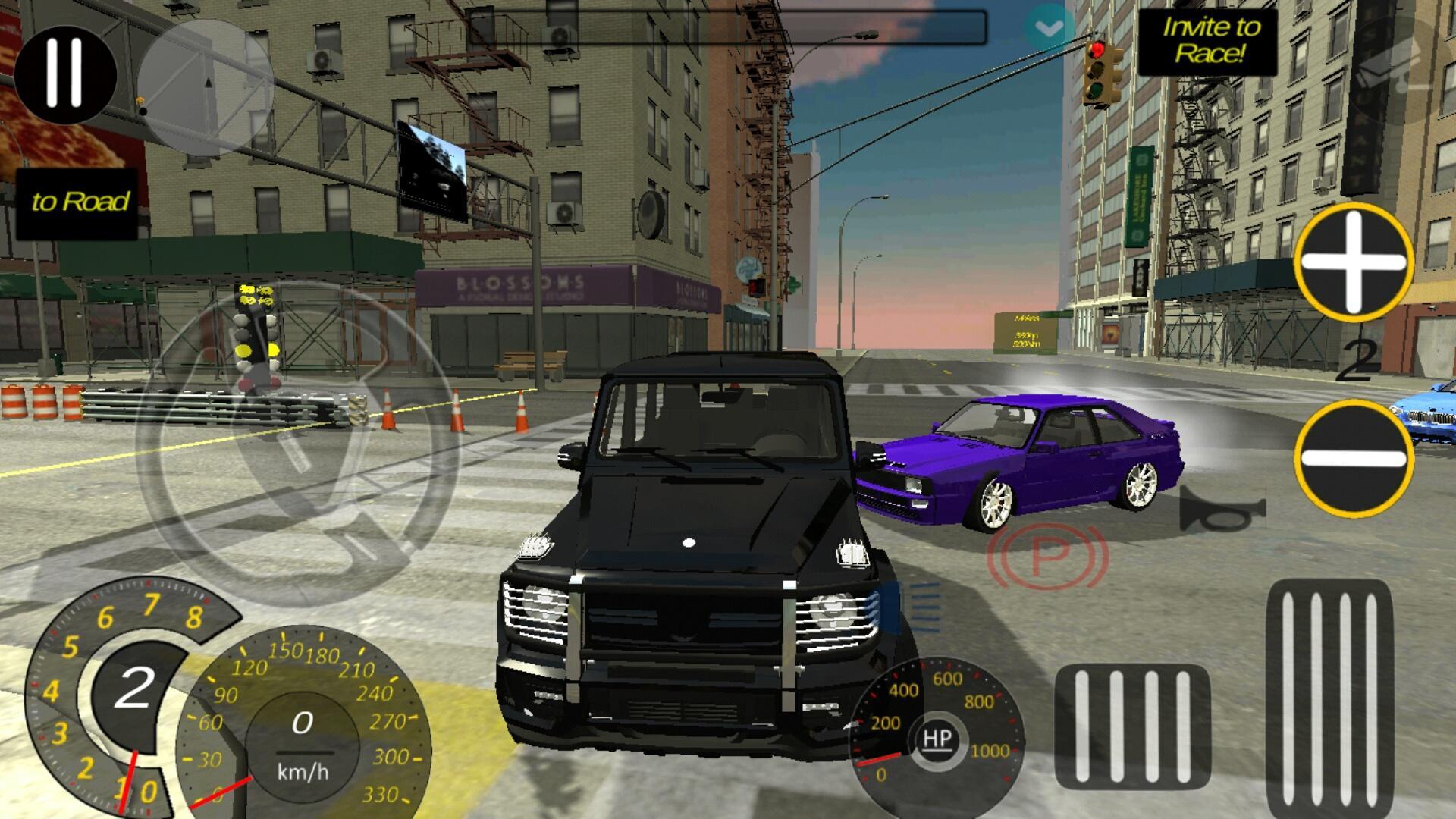 Drag Racing: Multiplayer Game Screenshot