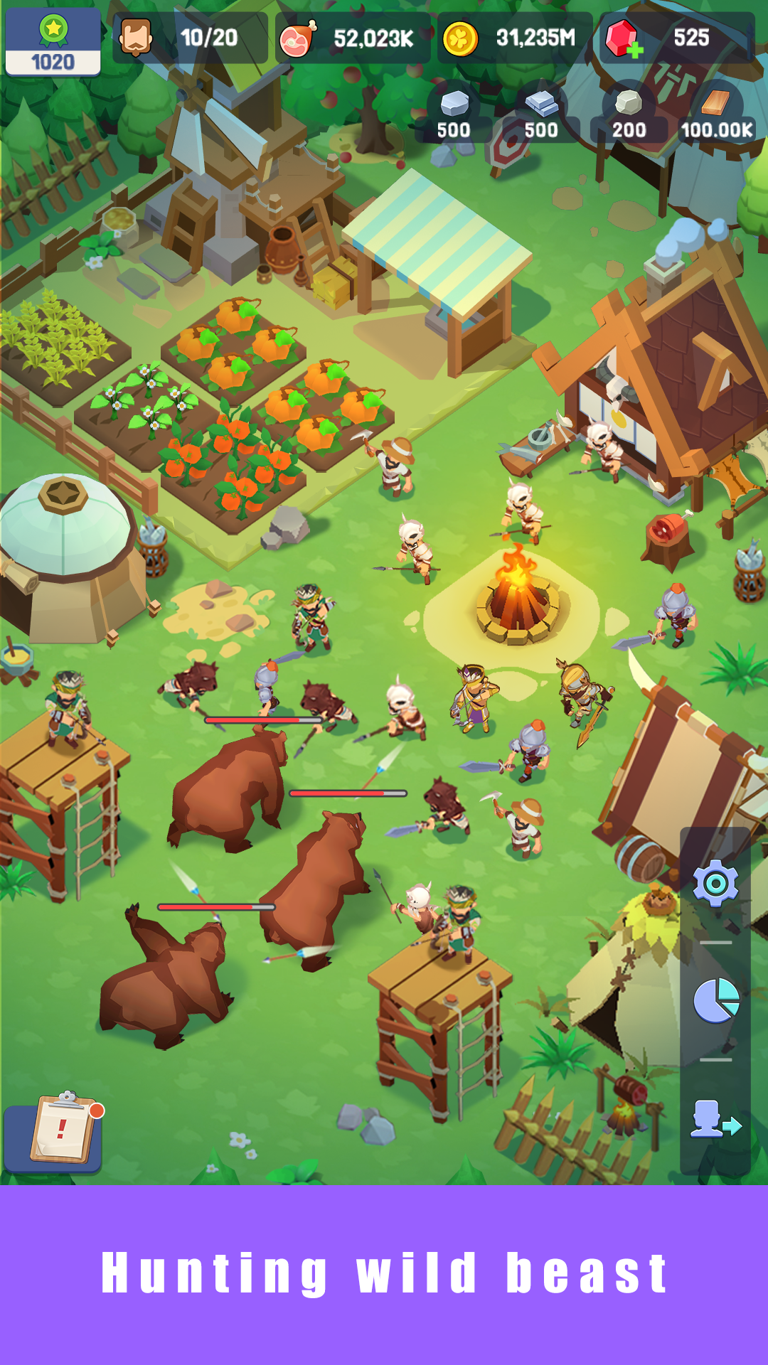 Screenshot of Survivor Island-Idle Game
