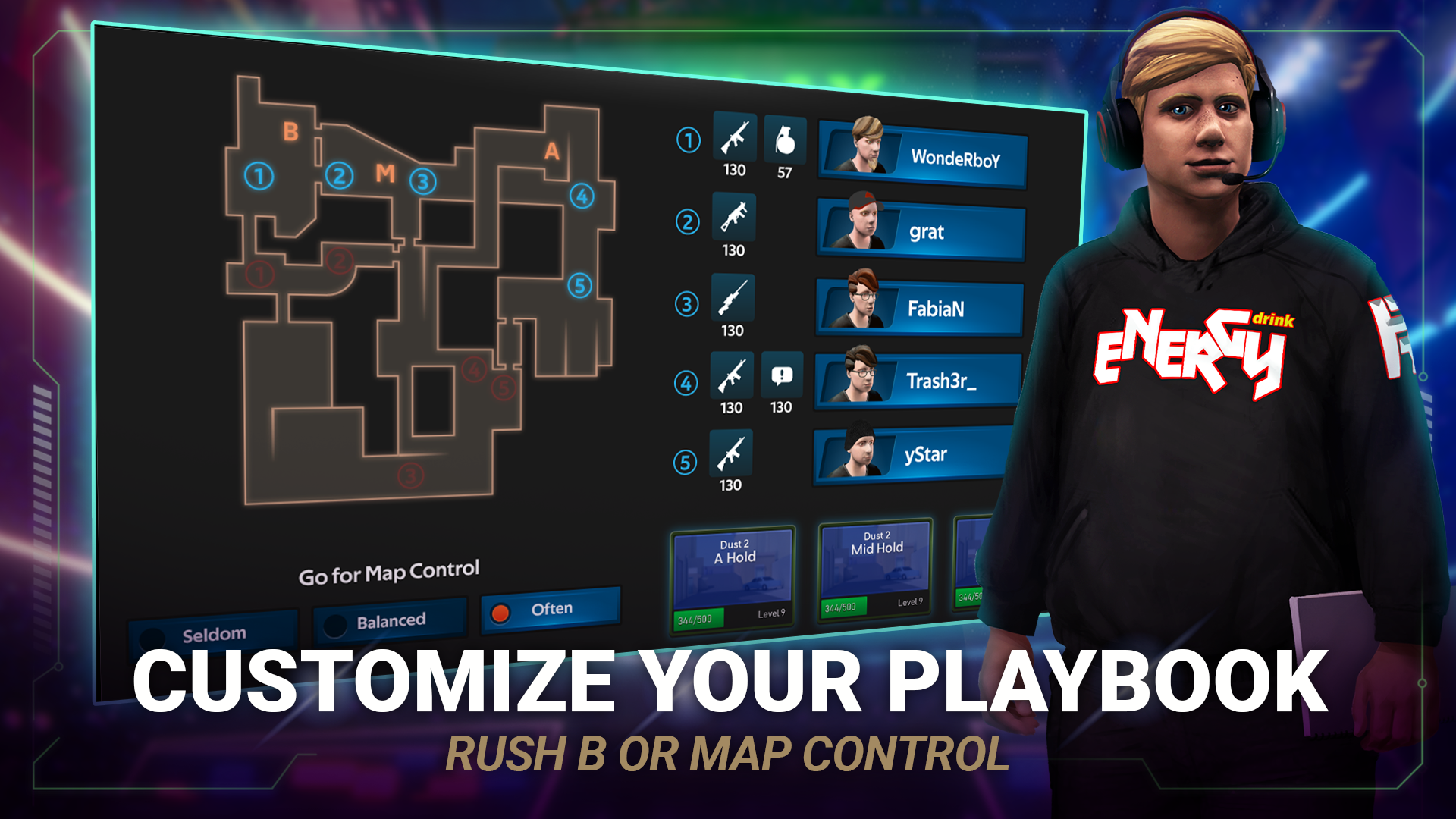 FIVE - Esports Manager Game Game Screenshot