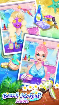 Makeup Salon - Beach Party Game Screenshot