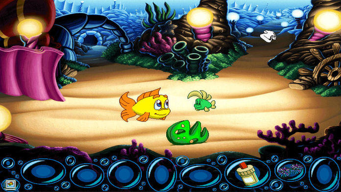 Freddi Fish 5: Coral Cove Game Screenshot