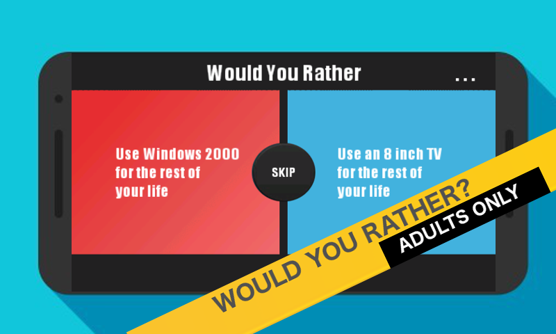 Would You Rather? Adults Game Screenshot