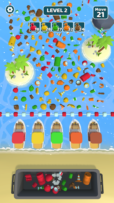 Clean the Waters! Game Screenshot