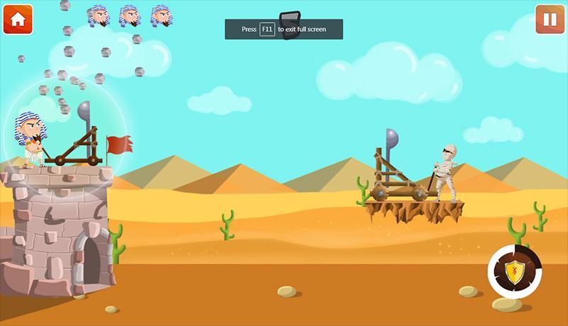 Egypt Stone War screenshot game