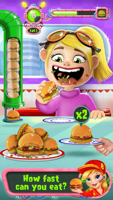 Burger Star - Super Chef Adventures 게임 스크린 샷