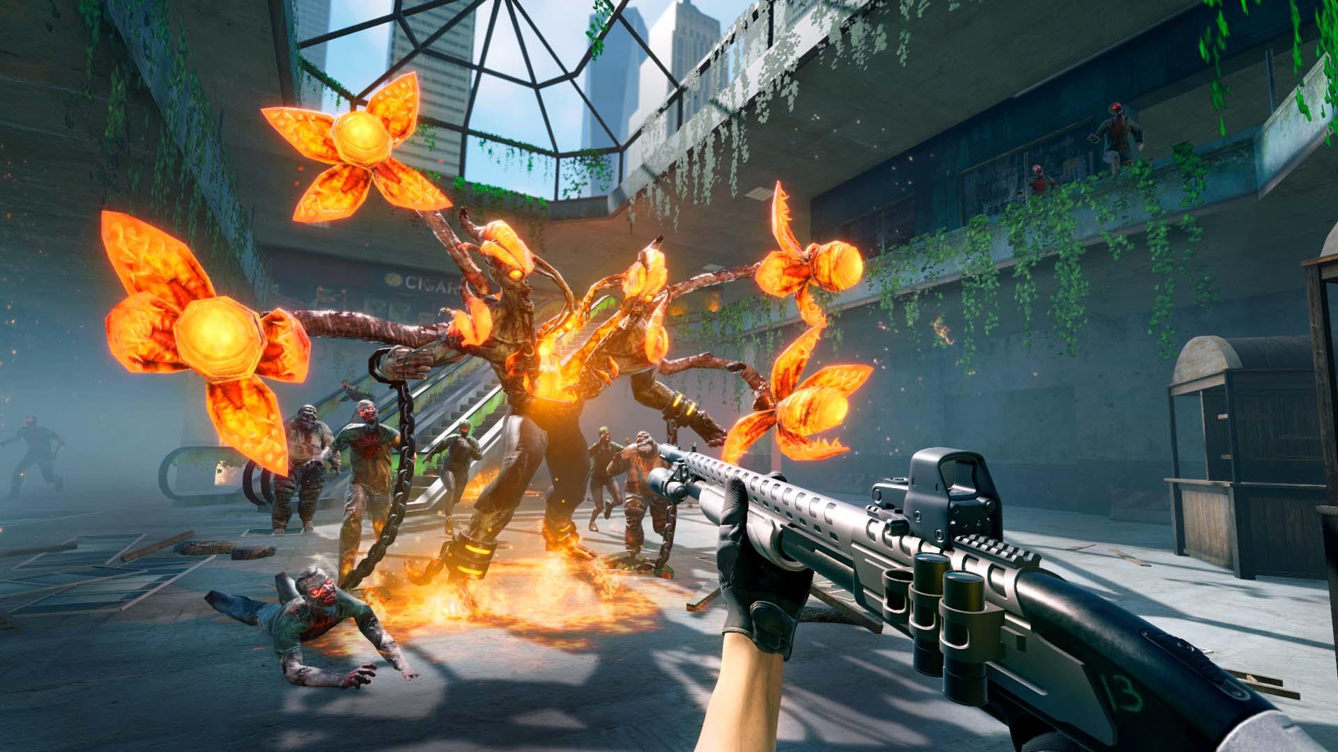 Zombie Fire 3D: Offline Game Game Screenshot