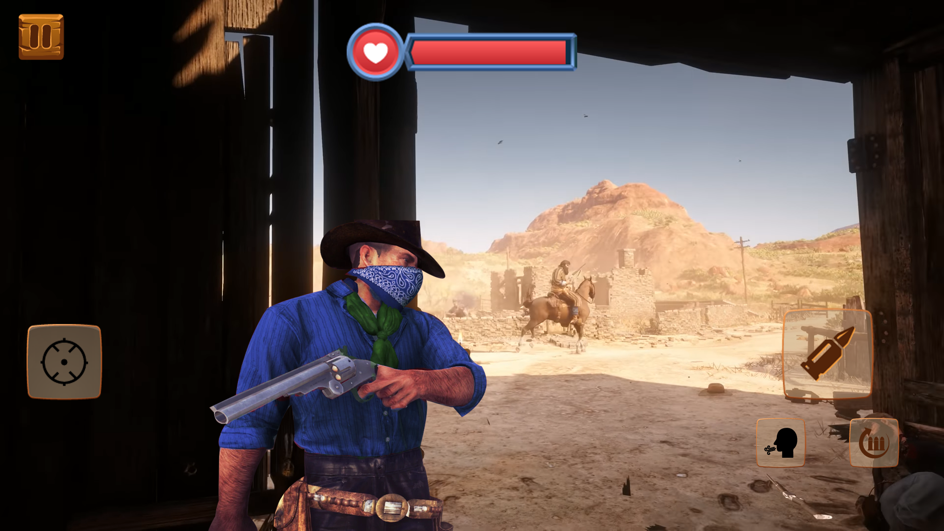 West Gunfighter Cowboy game 3D ภาพหน้าจอเกม