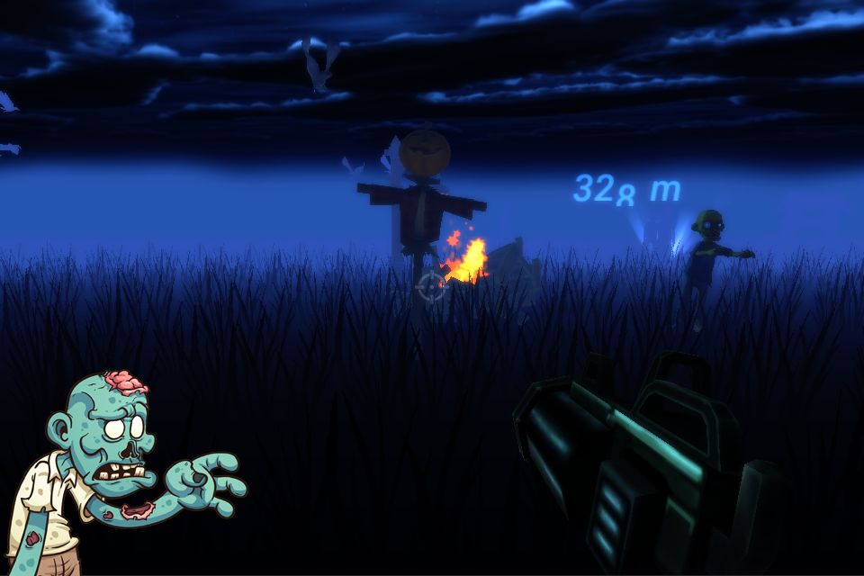 Screenshot of VR Zombies survival