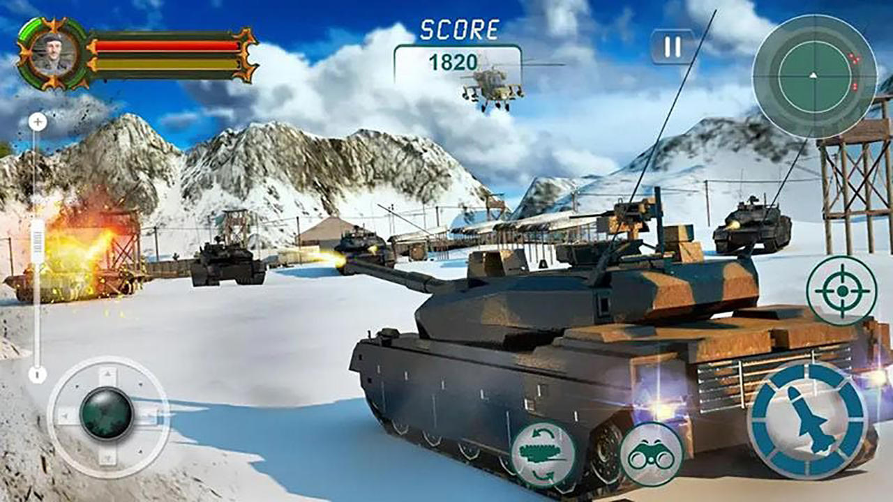Screenshot 1 of pertempuran tank 1.1