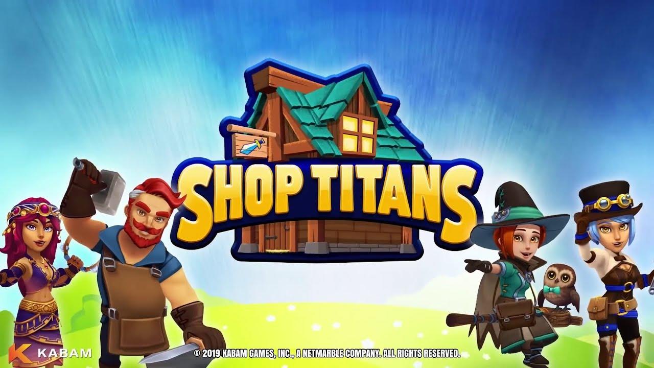 Captura de Tela do Vídeo de Shop Titans: Crie e Construa