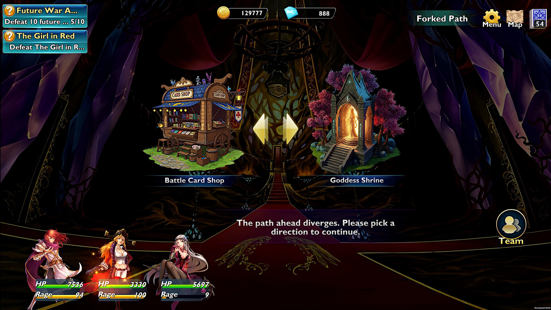 Eternal Dreams: Poker RPG Game Screenshot