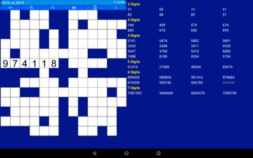 Fill-it ins number puzzles PRO Game Screenshot