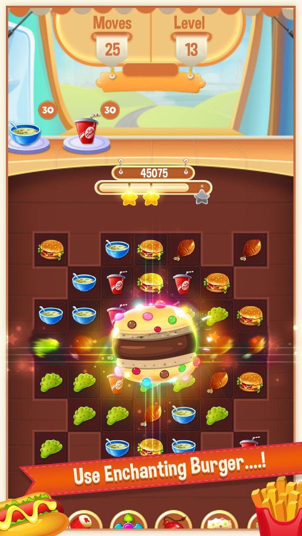 Screenshot of Burger Mania