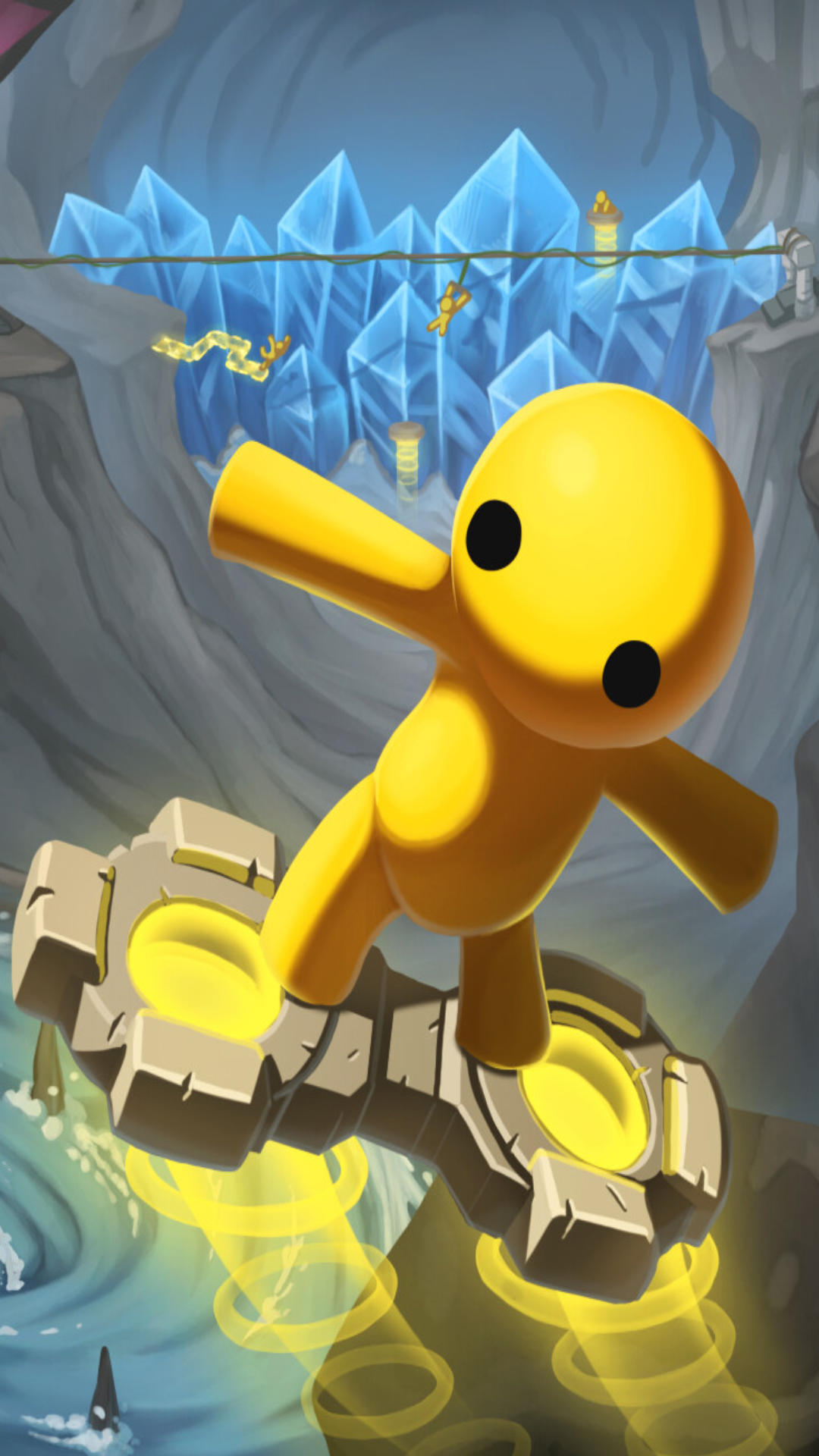 Wobbly adventure parkour 3D  ภาพหน้าจอเกม