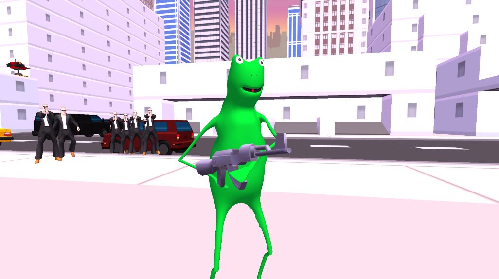 Frog Game Amazing Action 게임 스크린 샷
