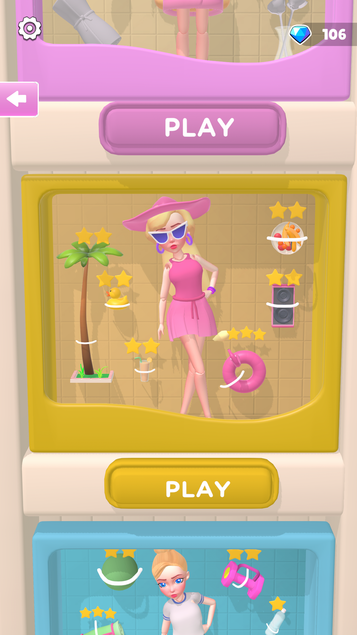 Pink Star: Fashion Merge Game Screenshot