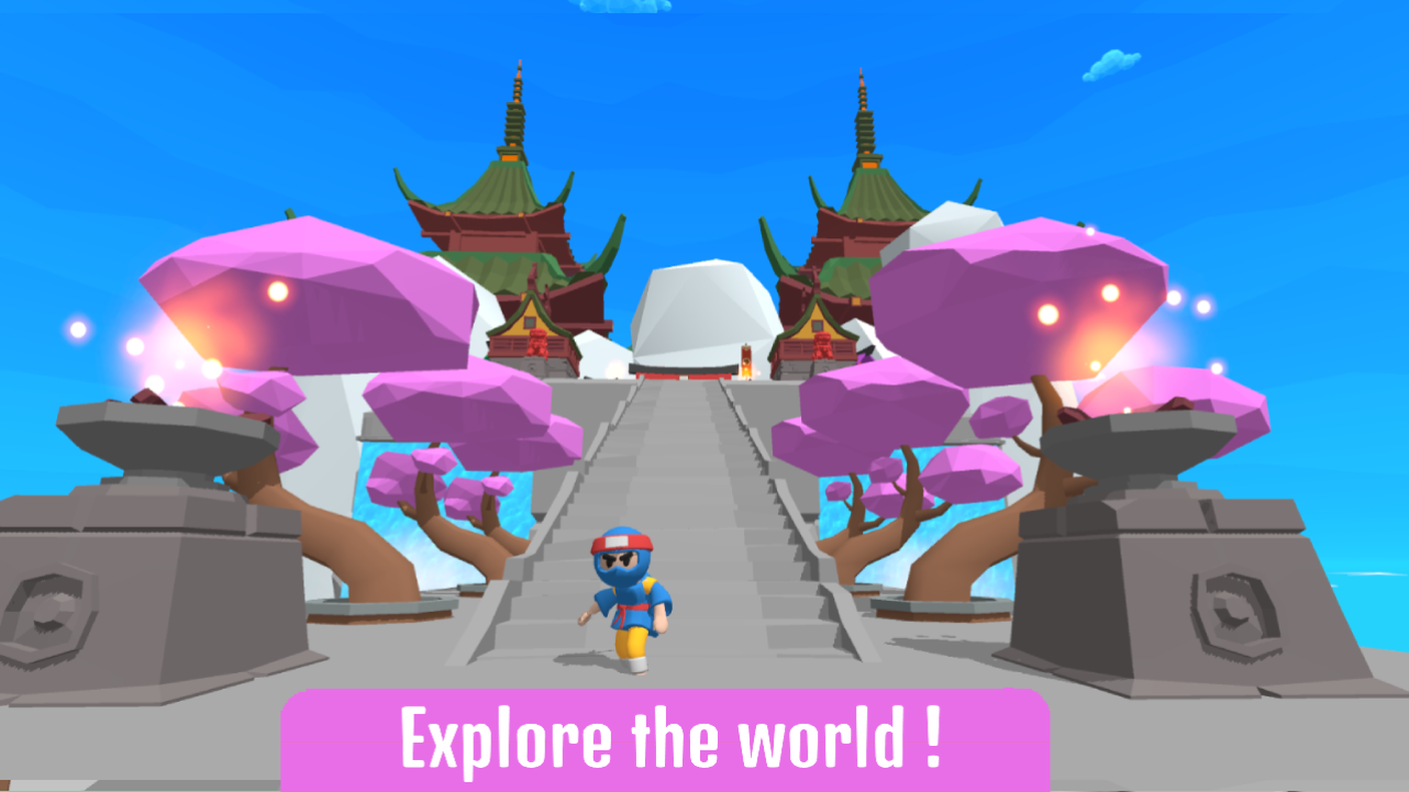 Ninja World Adventure Game Screenshot