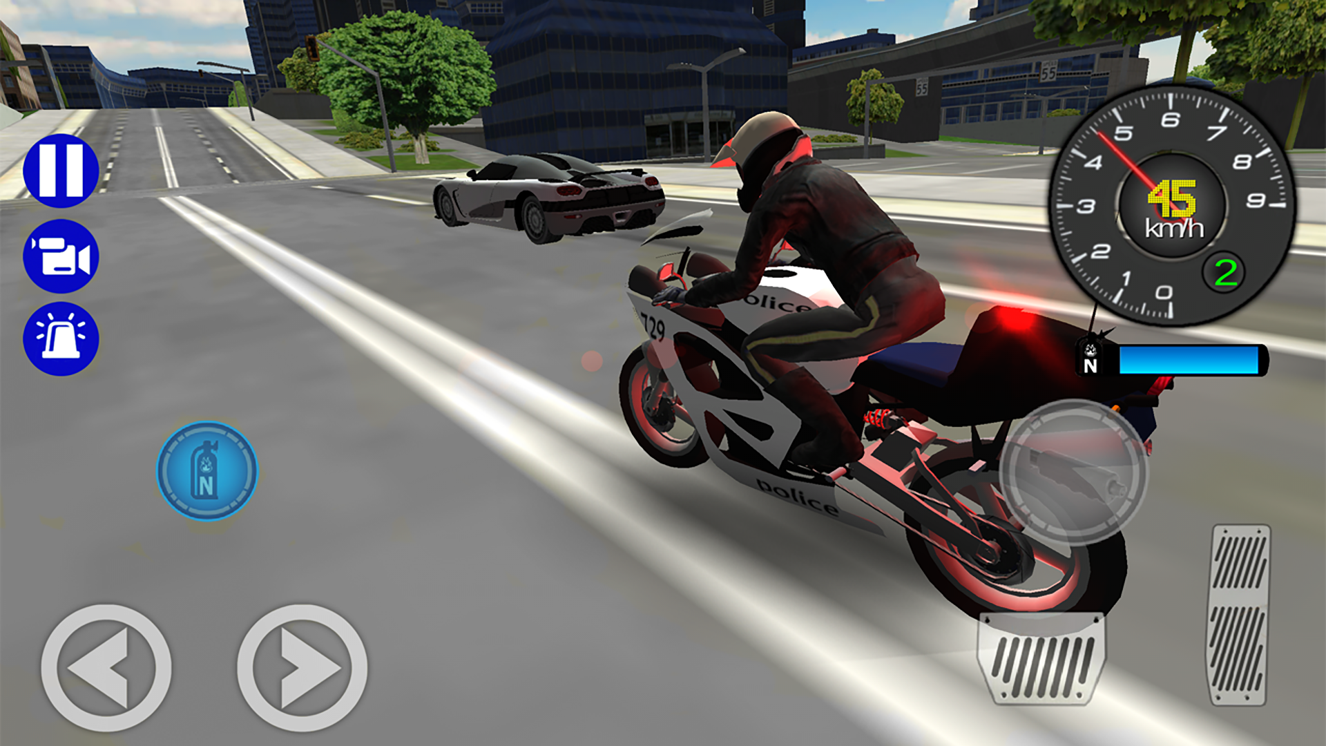 Police Bike City Simulator Game Screenshot
