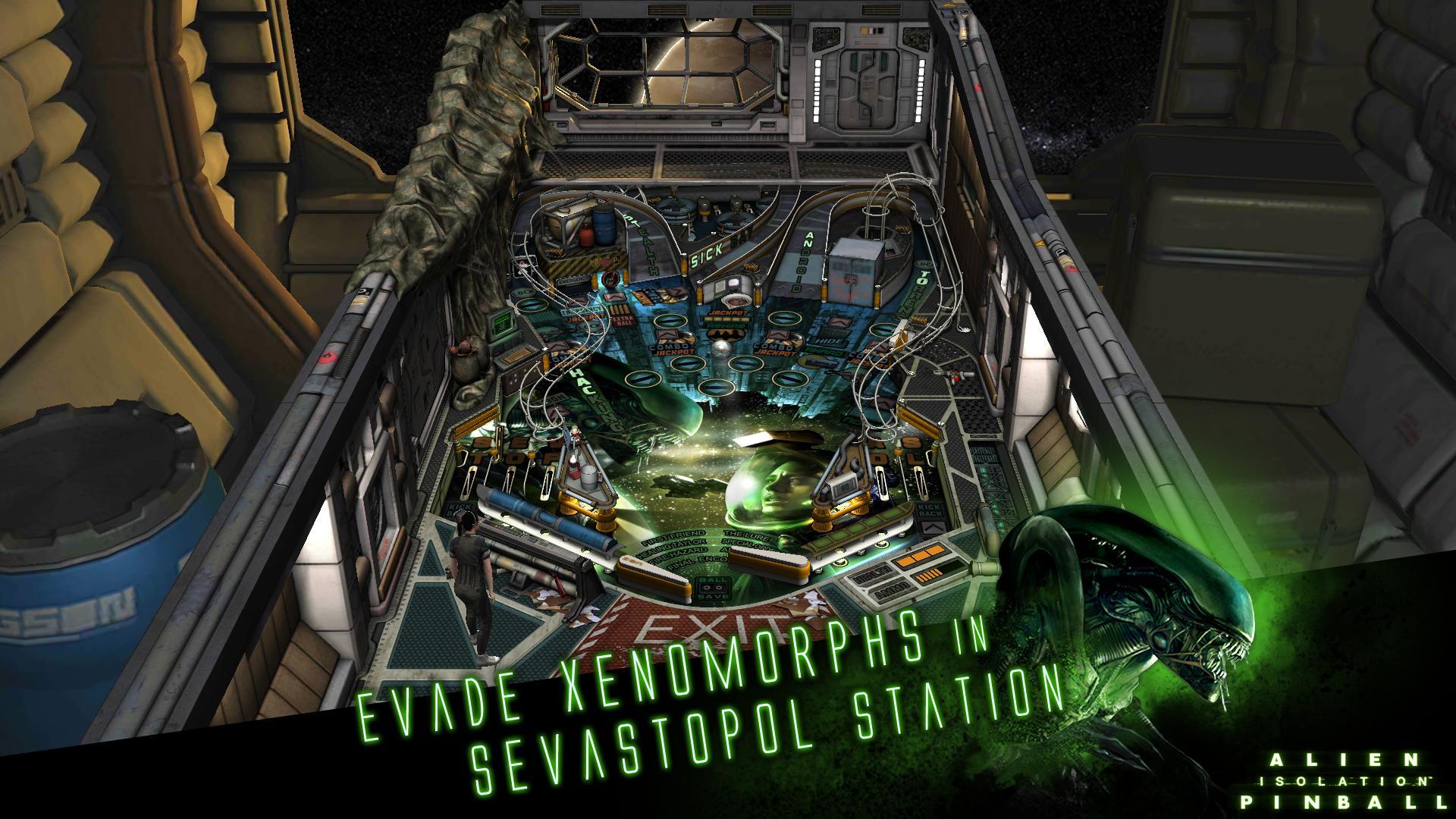 Aliens vs. Pinball 게임 스크린샷